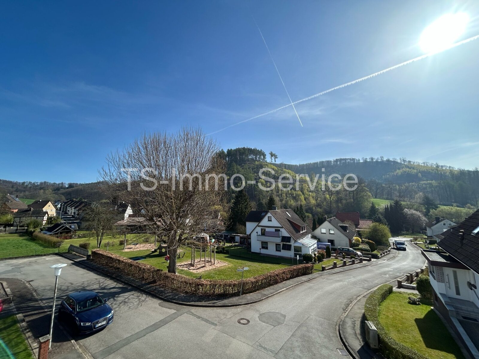 Schöne Eigentumswohnung mit herrlichem Fernblick ins Weserbergland